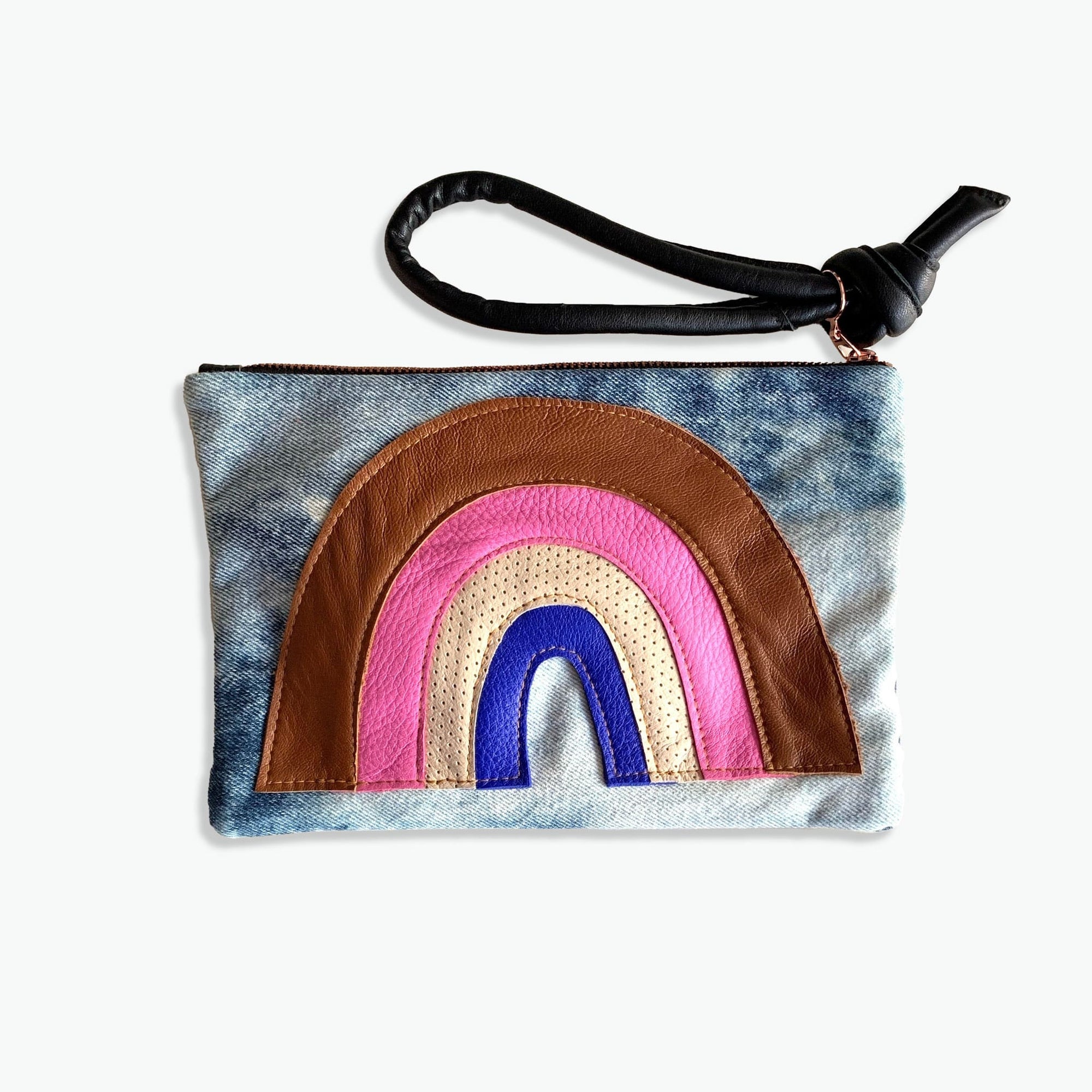 Abundance Clutch brownpinkboneblue