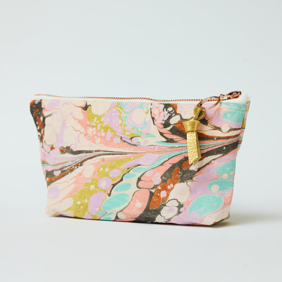 Astral Marbled Pouch Tiger Lily Large