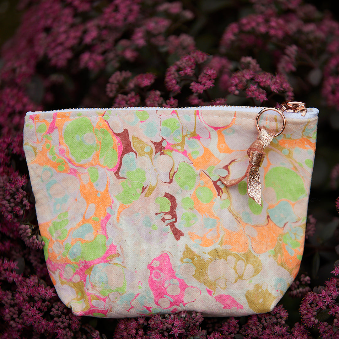 Astral Marbled Pouch Garden Party Small