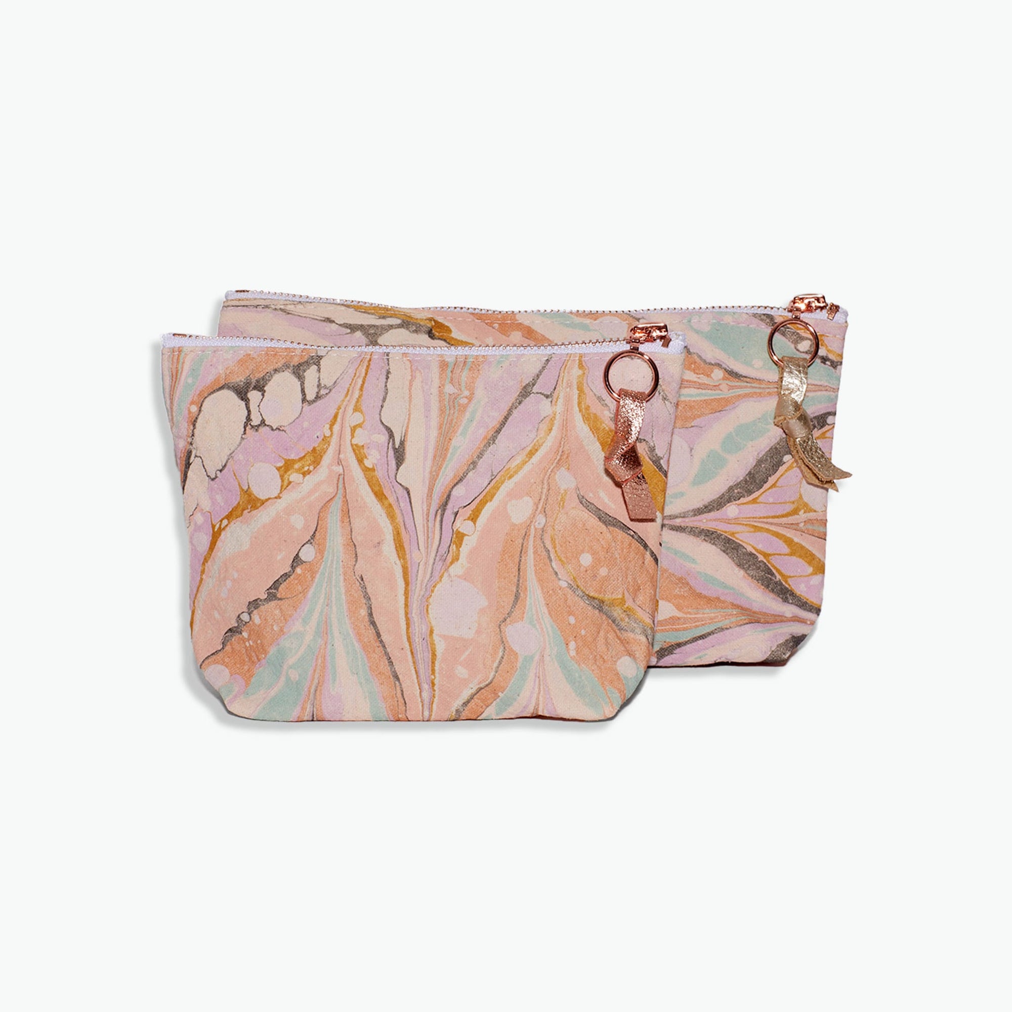 Astral Marbled Pouch Tiger Lily Small