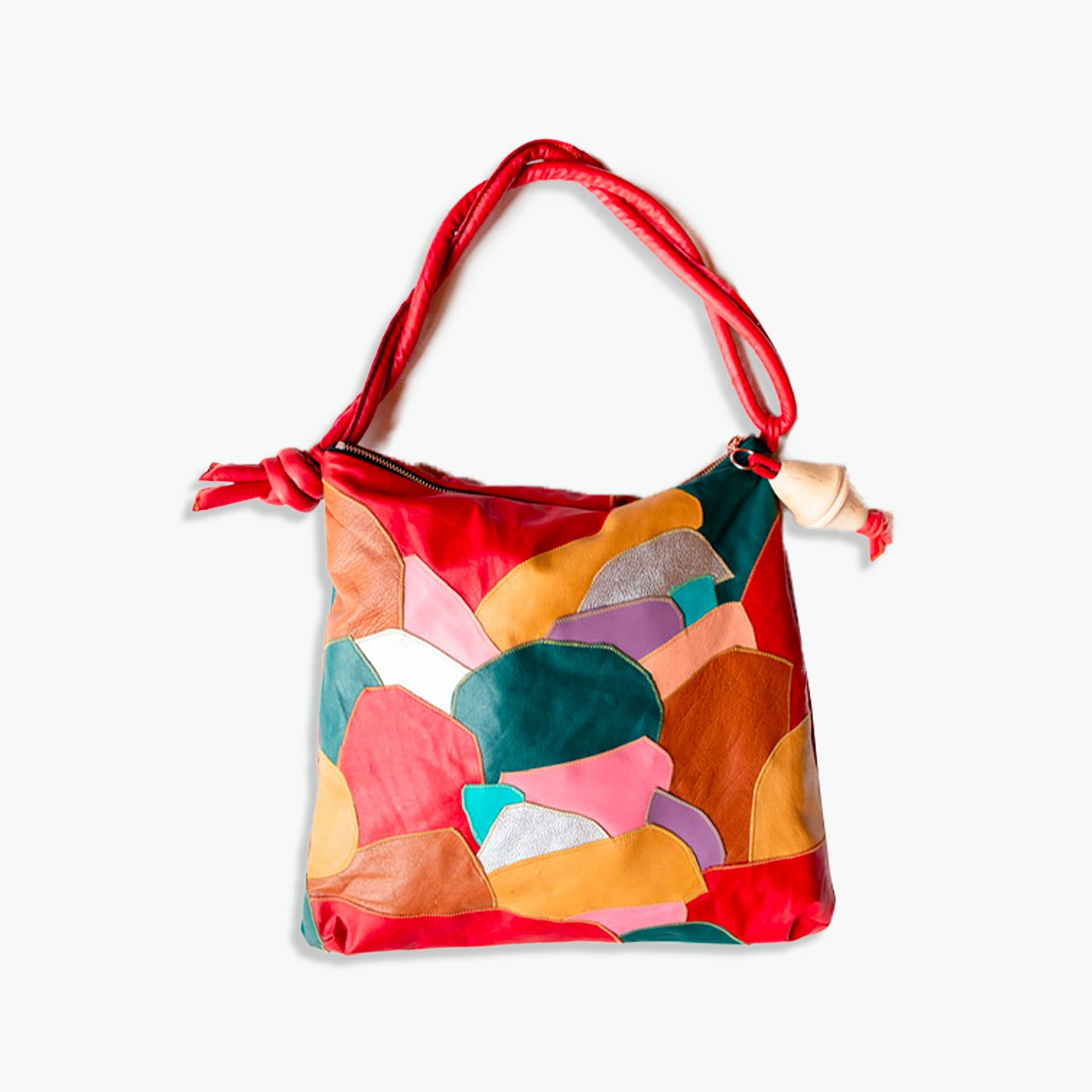 Patchwork Rolan Hobo Bag "Confetti"